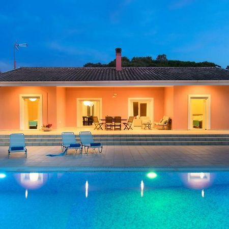 Corfu Erimitis Villa Agios Stefanos  Bagian luar foto