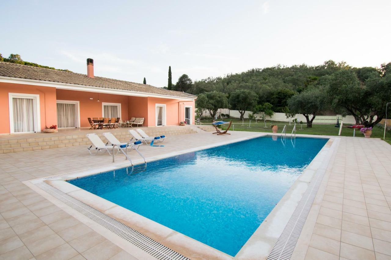 Corfu Erimitis Villa Agios Stefanos  Bagian luar foto
