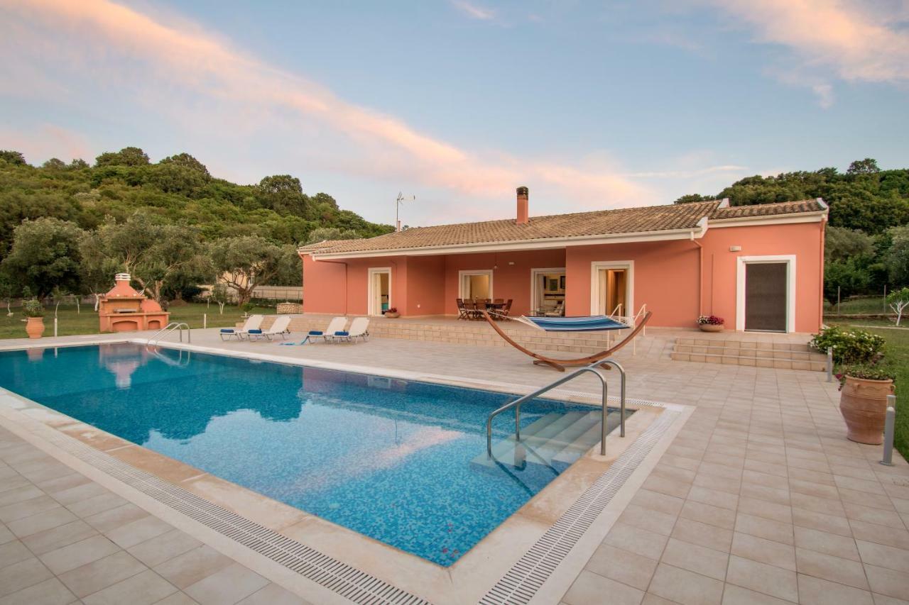 Corfu Erimitis Villa Agios Stefanos  Bagian luar foto