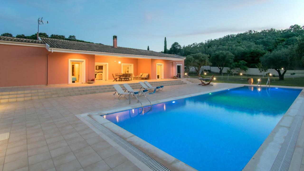 Corfu Erimitis Villa Agios Stefanos  Bagian luar foto