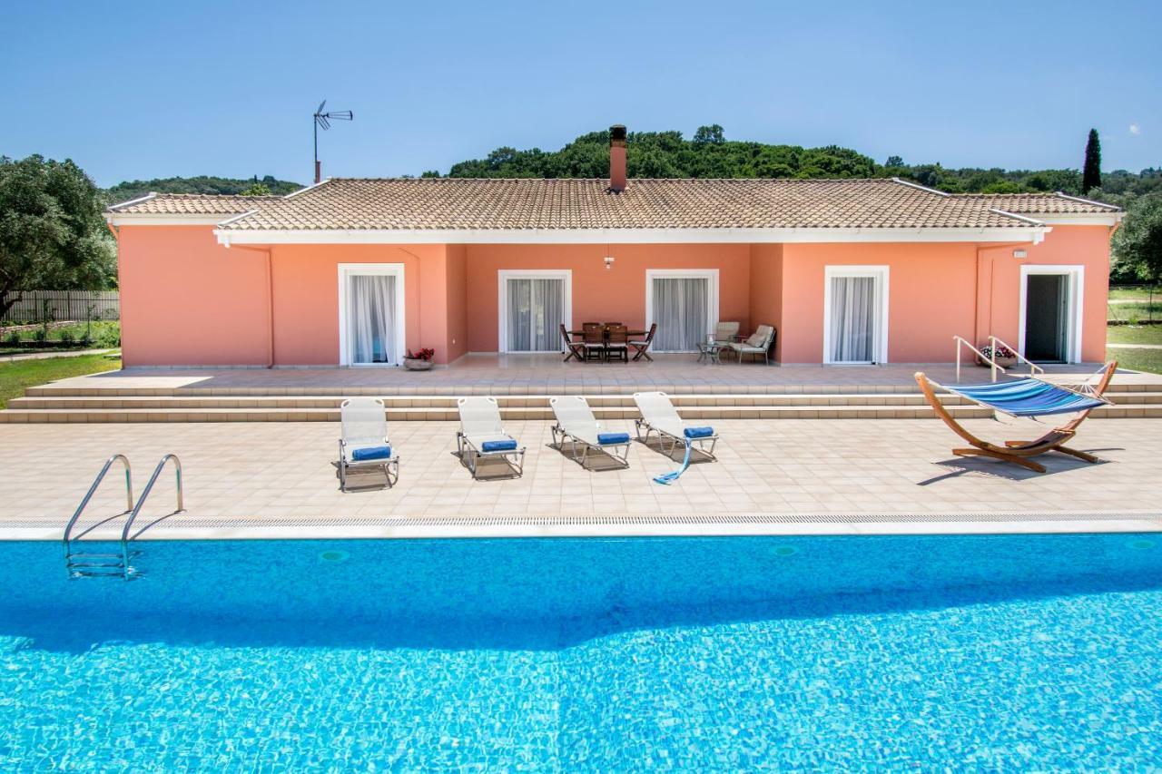 Corfu Erimitis Villa Agios Stefanos  Bagian luar foto